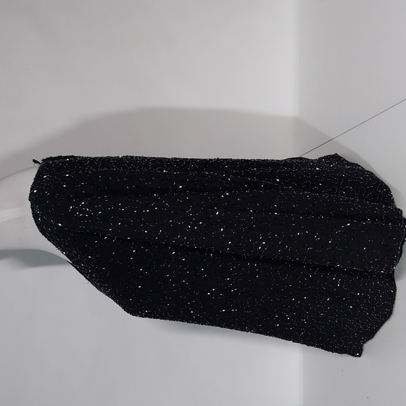 Glitzy Glam Evening Top by Leslie Fay  Size 2X - Picture 8 of 10